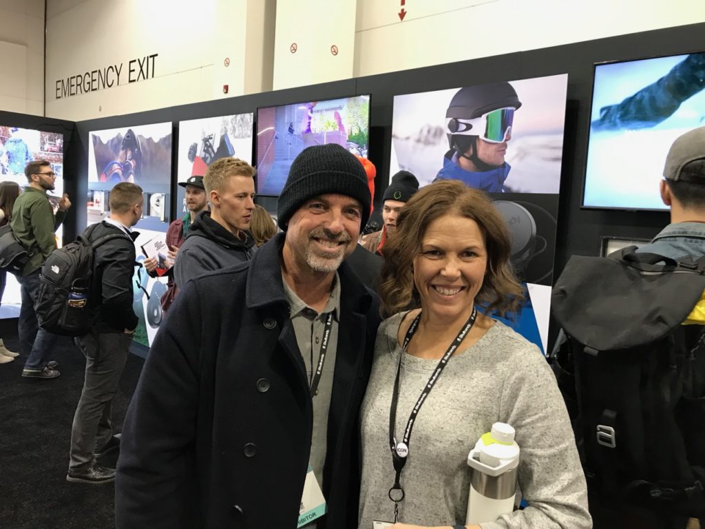 Skullcandy's Scott Farnsworth and Jessica Klodnicki 