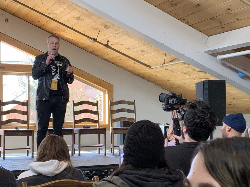Q and A with OBEY founder Shepard Fairey - Photo by Josh Meyers