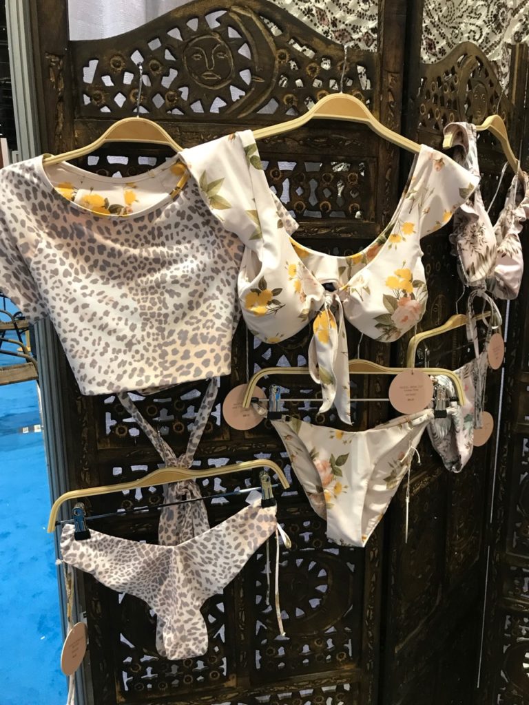 We saw several excited retailers in this booth. They liked the style, quality and prices of Power 2 the Flower. The flower top, for example, wholesales for $16.