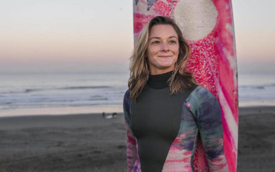 Bianca Valenti Joins Save the Waves as Surf Ambassador
