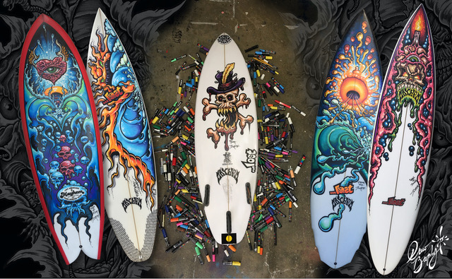 Surfboard header