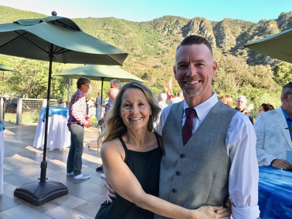 Kelly Smith and SIMA's Sean Smith