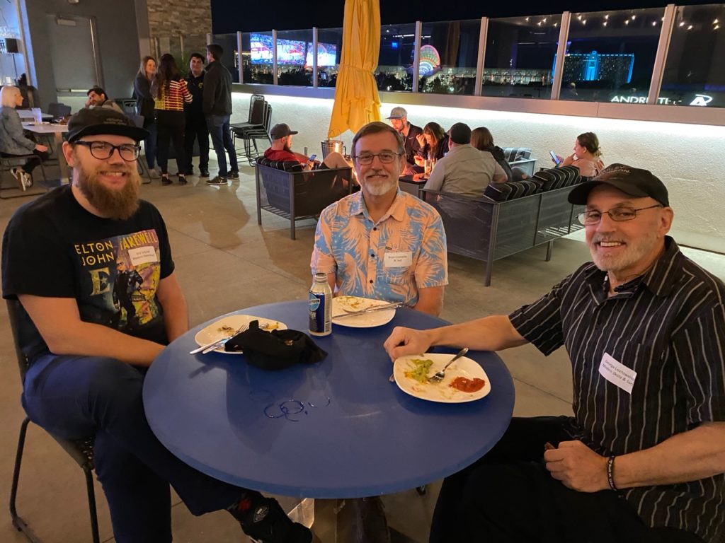 Eric Schmidt of Modern Skate, Bruce Cromartie of BC Surf & Sport, George Leichtweis of Modern Skate
