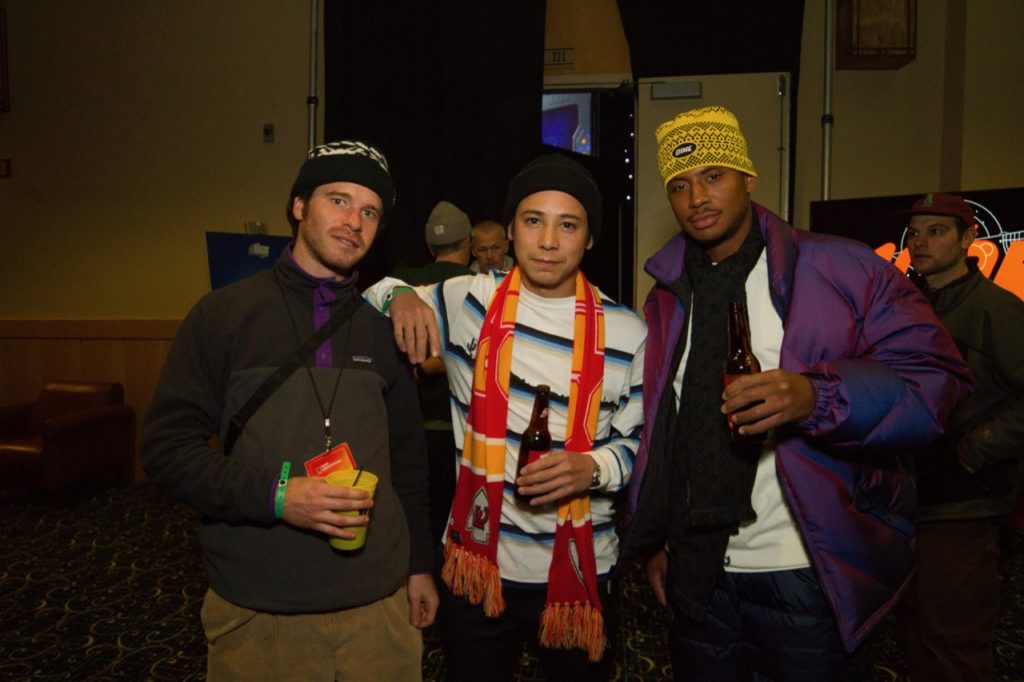 Nate Greenwood, Sean Malto, and Ishod Wair - Photo courtesy of Zumiez
