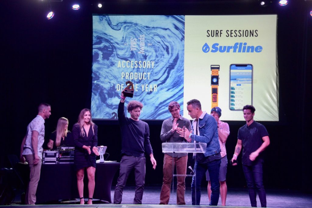 Surfline won Accessory Product of the Year - Photo courtesy of SIMA