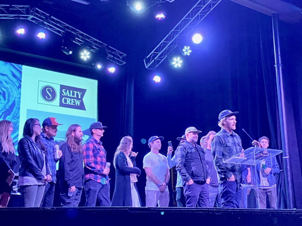 Salty Crew with a much deserved Breakout Brand of the Year award