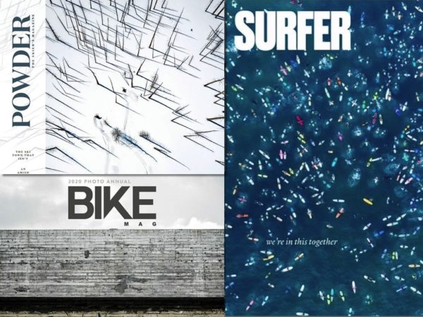 Surfer, Snowboarder, Powder, Bike and Other Media Titles Acquired