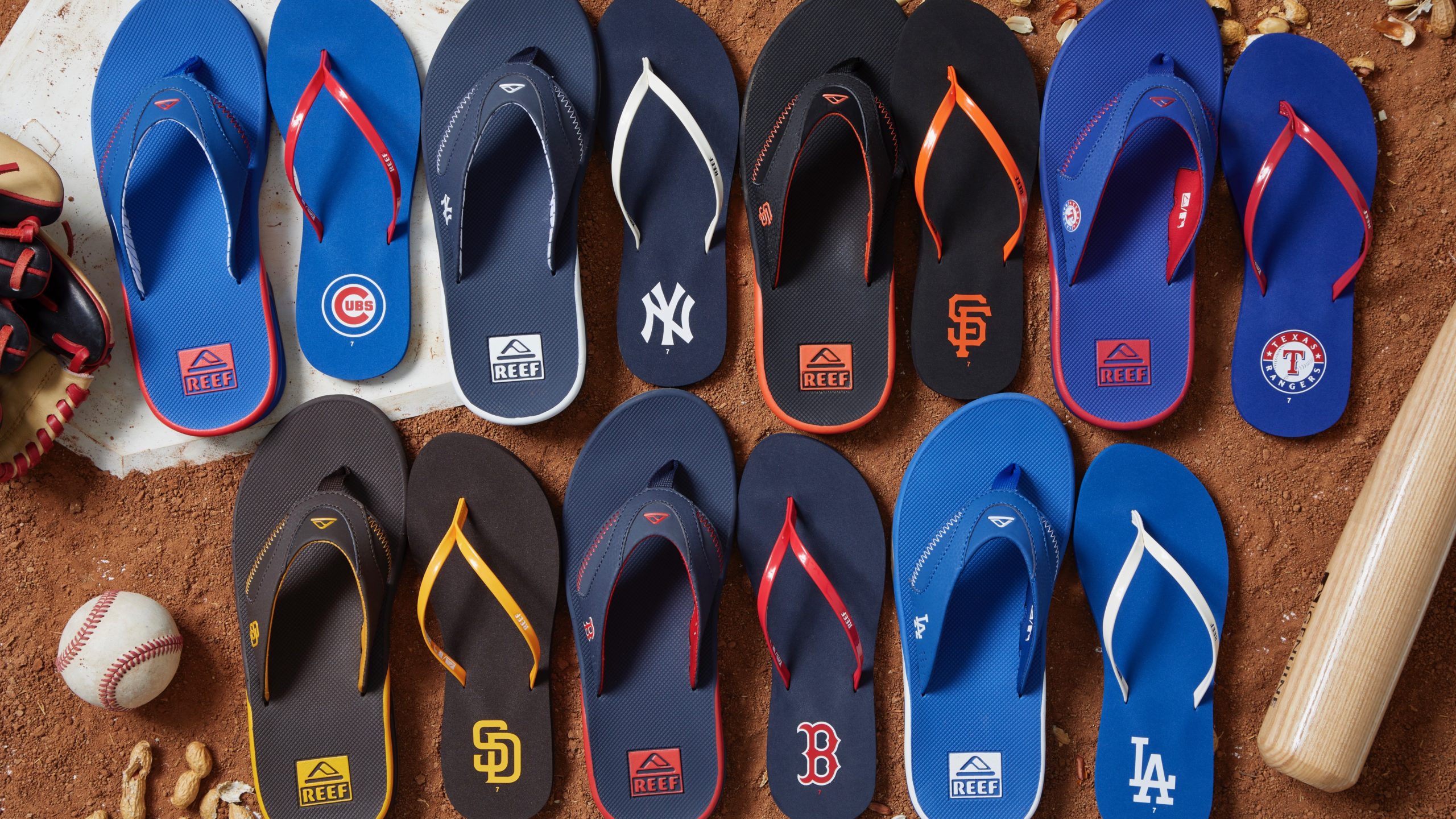 REEF SP21 MLB Sandals Props BTY 0079 1