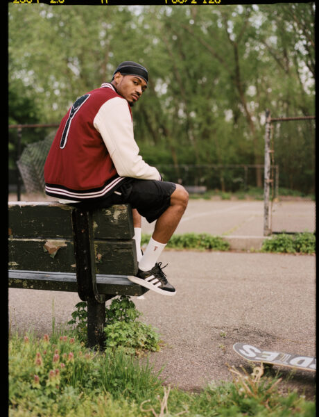 Adi FW21 TyshawnLow BlackWhite OnBody LeadVisual Taketomo