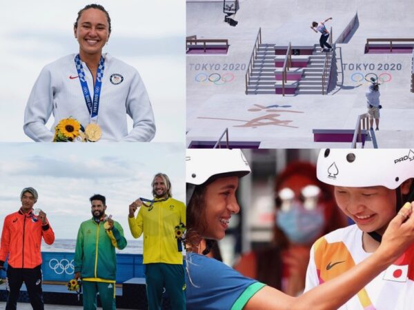 Skateboarding and Surfing Make Mark on Olympic Stage