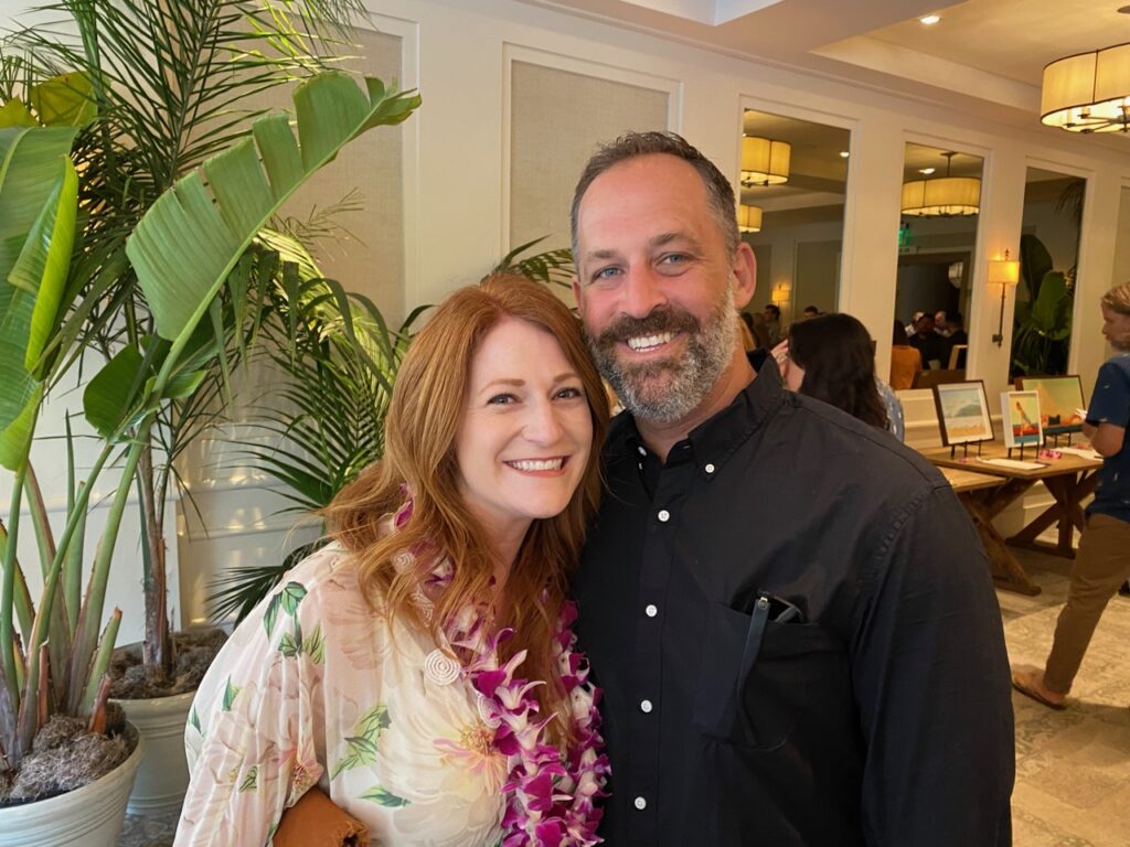 Taryn Tichiaz and husband David Tichiaz of Vans