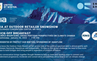 SIA’s Industry + Intelligence Schedule at OR Snow Show