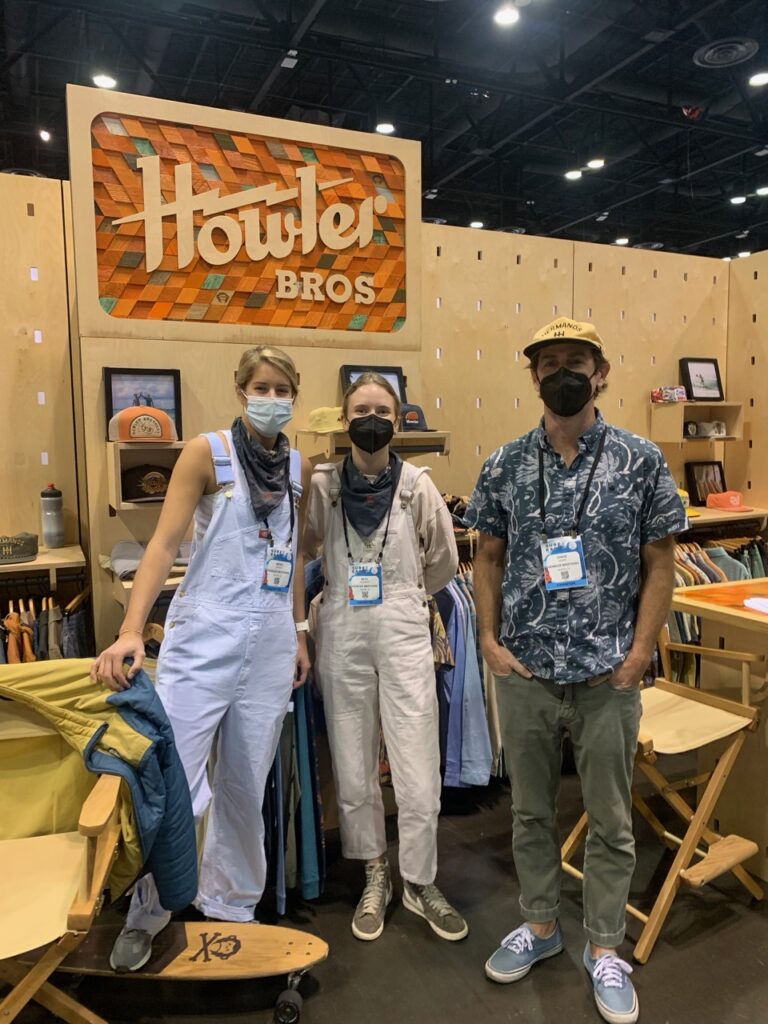 Meris Chaney, Beth Roberts, and Chase Heard of Howler Brothers