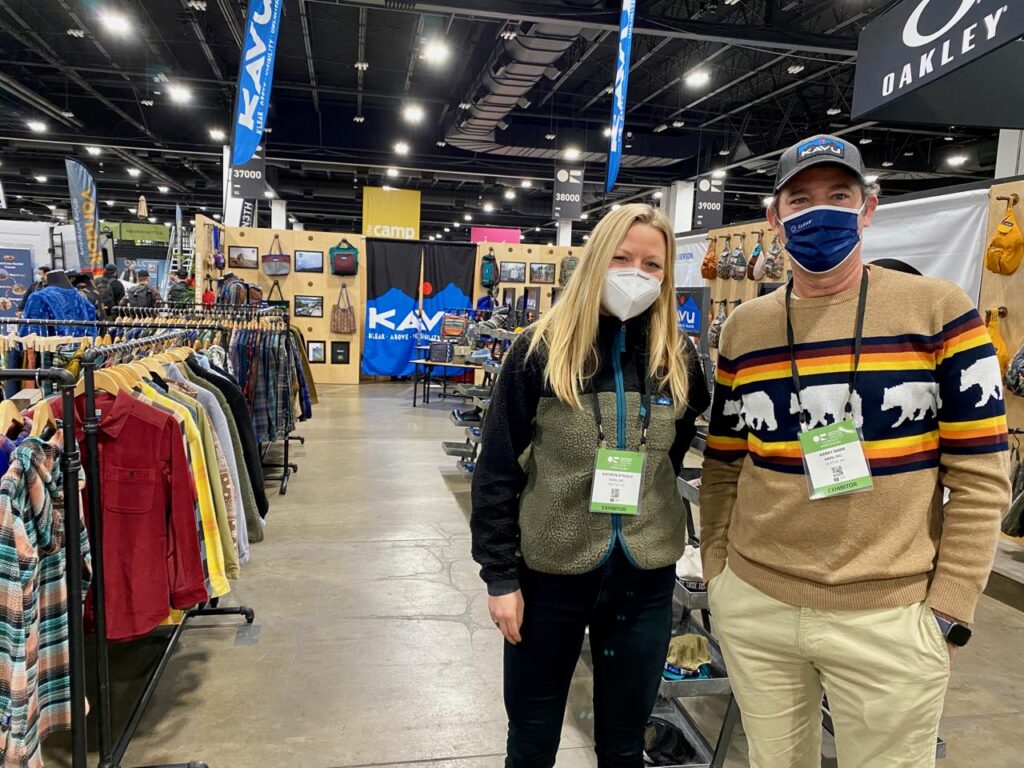 Kathryn Strasle and Barry Barr of Kavu