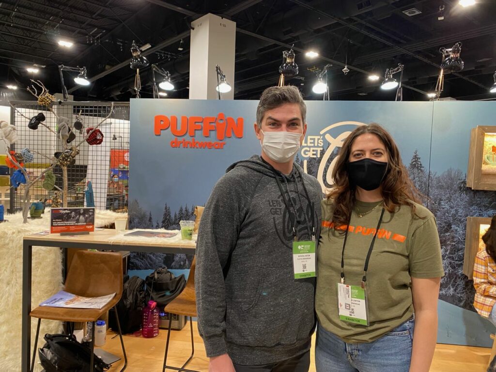 Puffin Co-Founders Byron Linton and Christina Linton