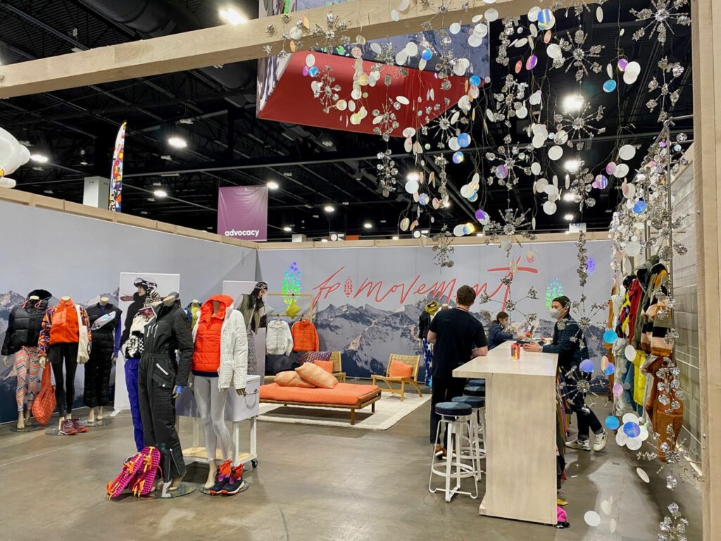 The Free People Movement booth