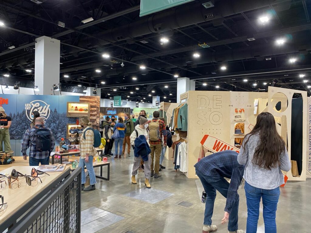 The Venture Out section for newer brands had energy