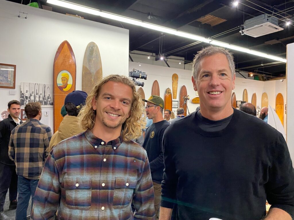 Nick Liebl of Elastic and Mark Marovich of Sustainable Surf