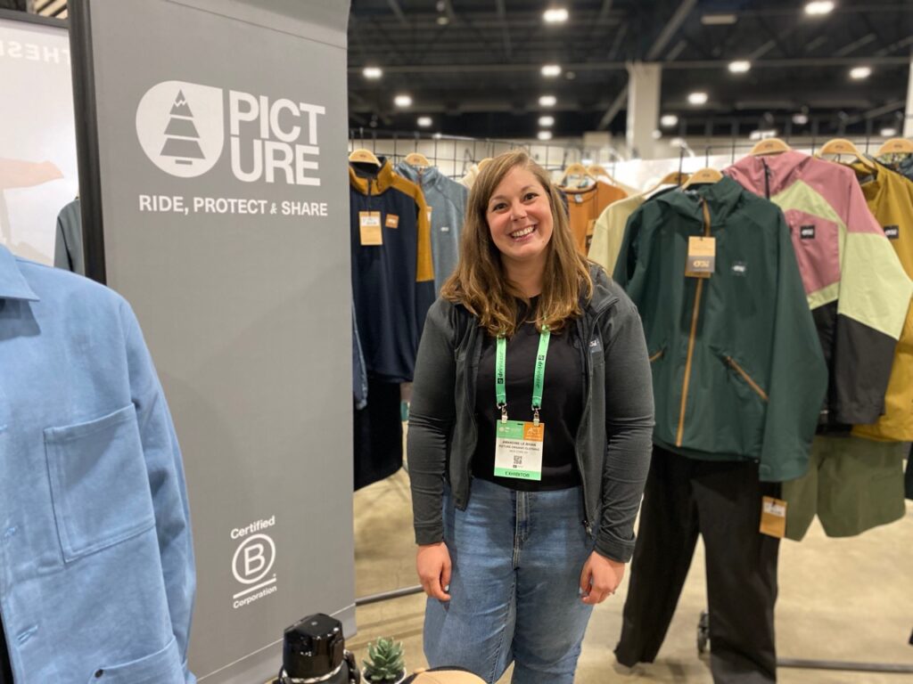 Amandine Le Bihan of Picture, which is based in France and makes a wide range of outdoor and lifestyle clothing for men and women