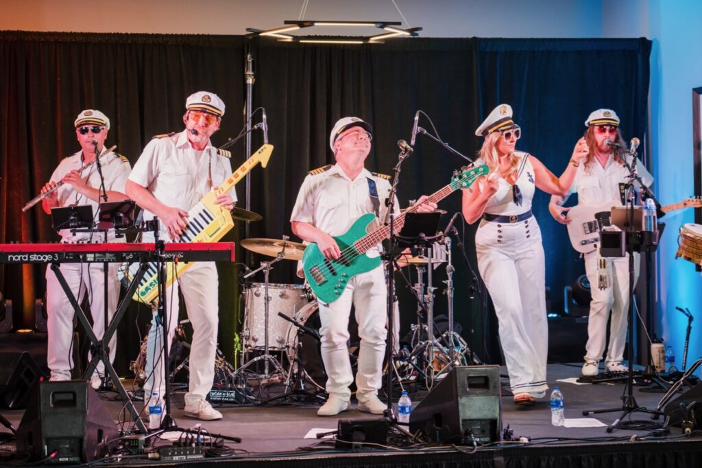 A band performed at OR's 40th Anniversary party - Photo courtesy of OR