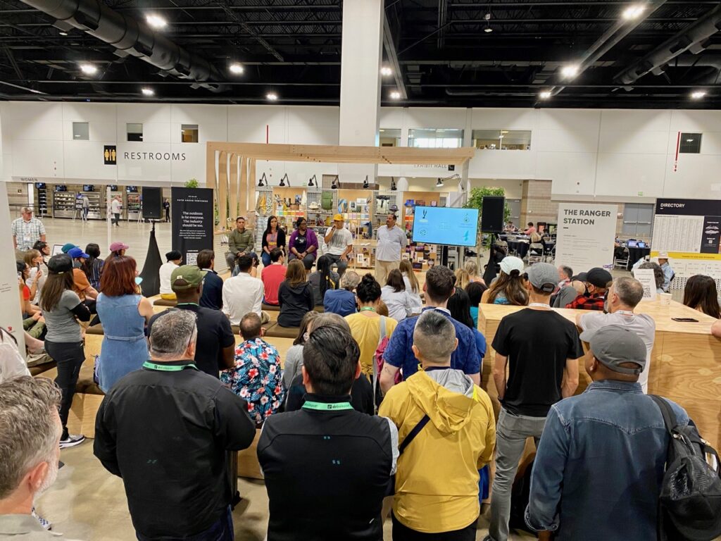 An REI panel wtih brand founders of color drew a big crowd