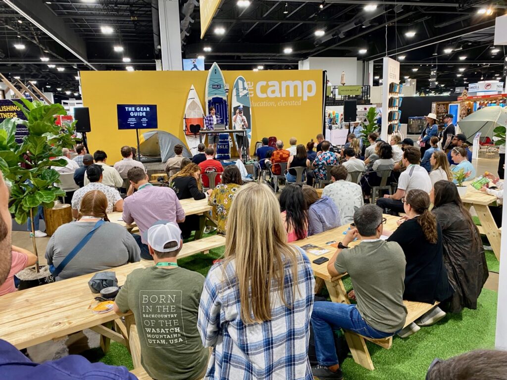 The Gear Guide presentation drew a nice crowd