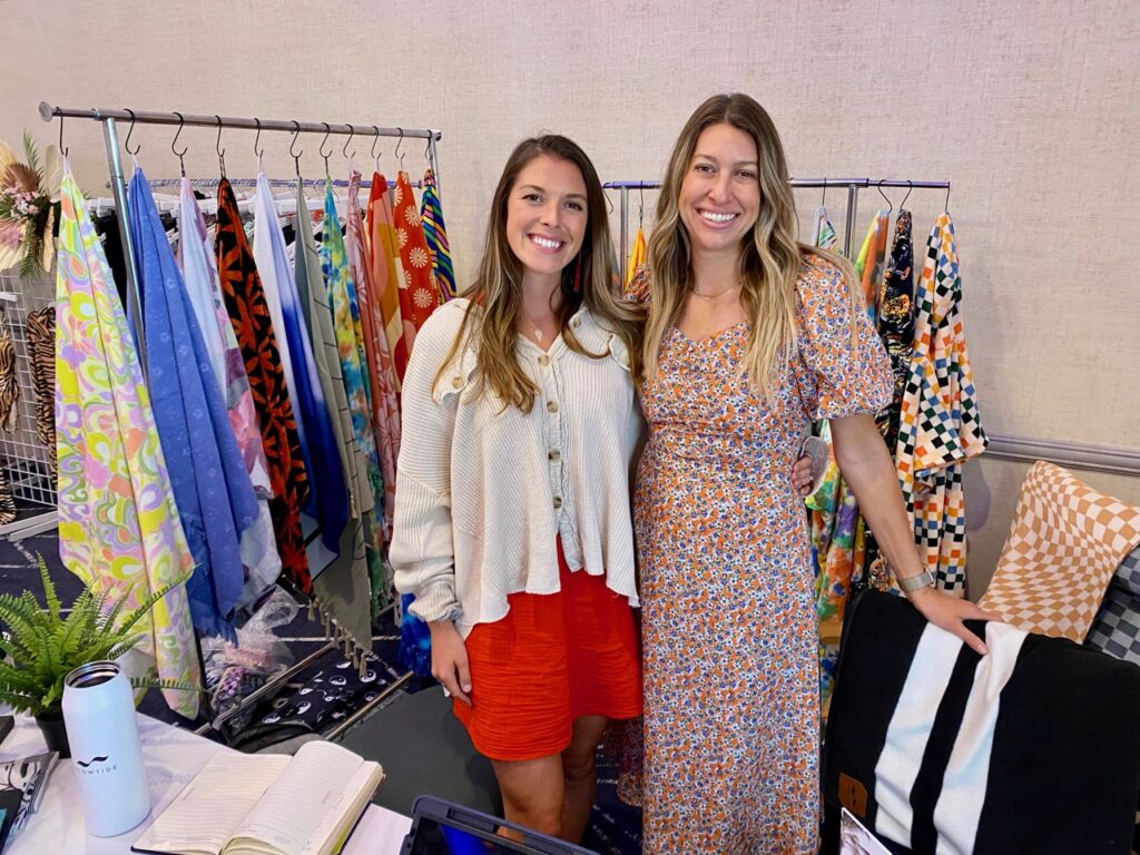 Devyn Galland and Nicaela Freise of Slowtide