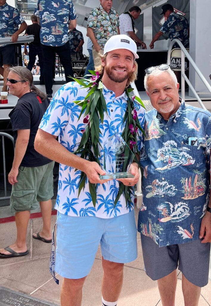 Walk of Fame Honoree Brett Simpson and Board Member Ron Abdel