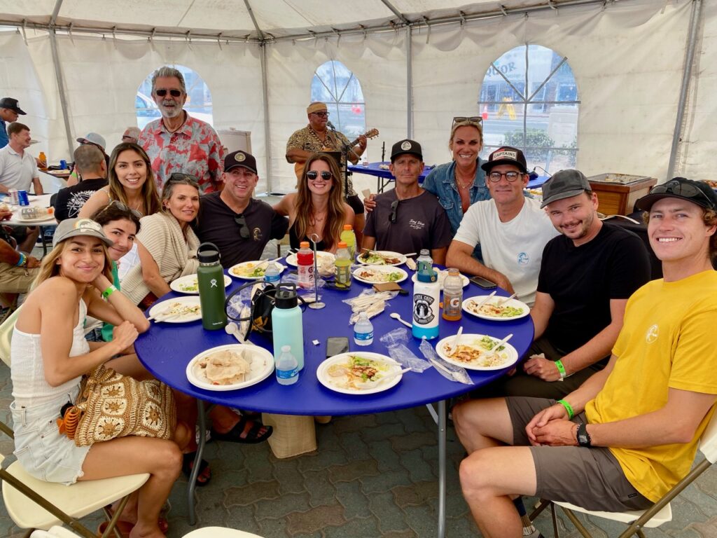 The O'Neill table at the Jack's lunch