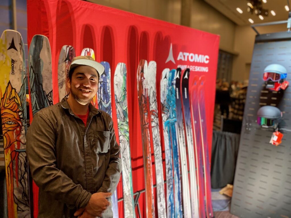 Kaz Kusumi of Atomic at the Media Preview