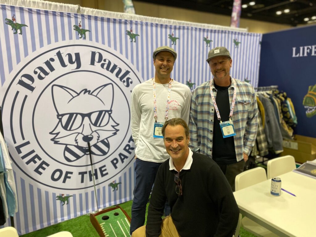 Charlie Setzler, Chris Todd and Michael Darr of Party Pants