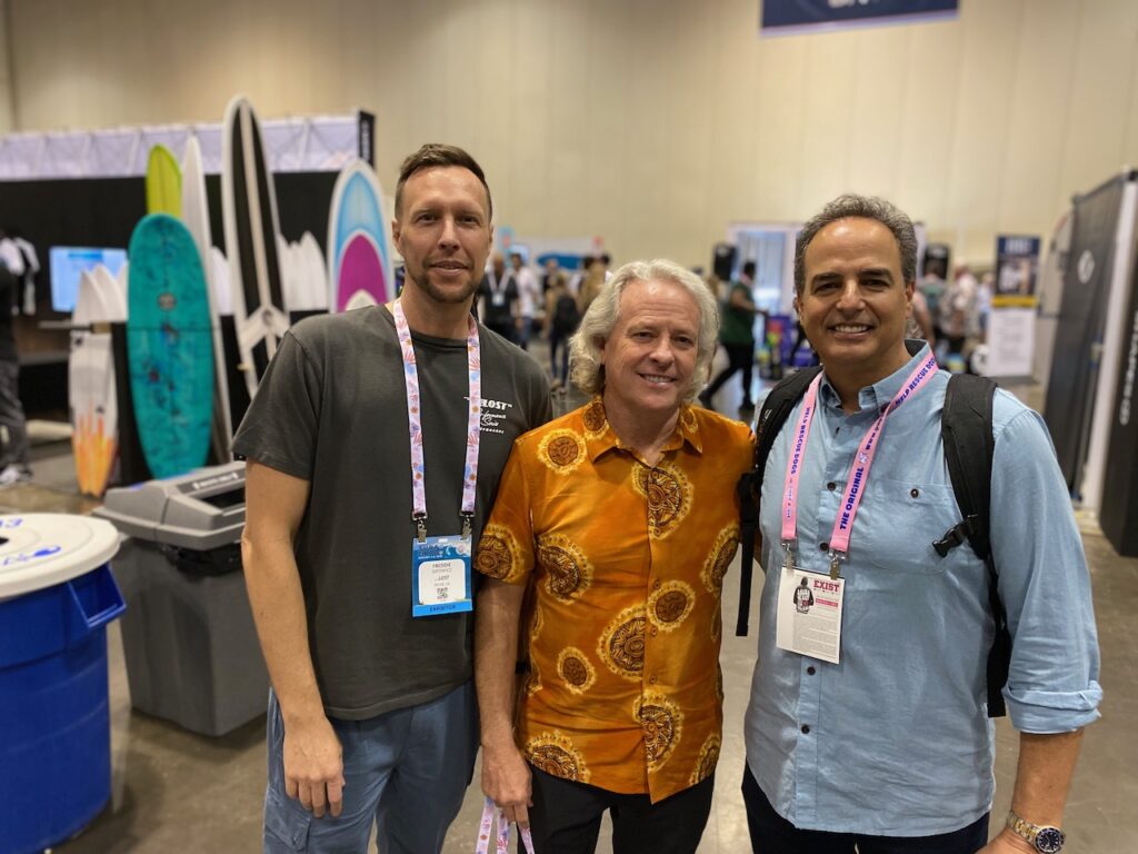 Freddie Sipowicz and Jimbo Gaskin of Lost and George Karamitos of Maui Nix