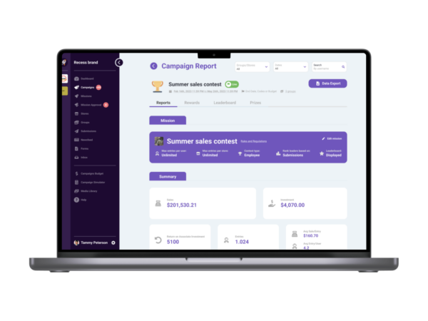 ENDVR platform Campaign Report