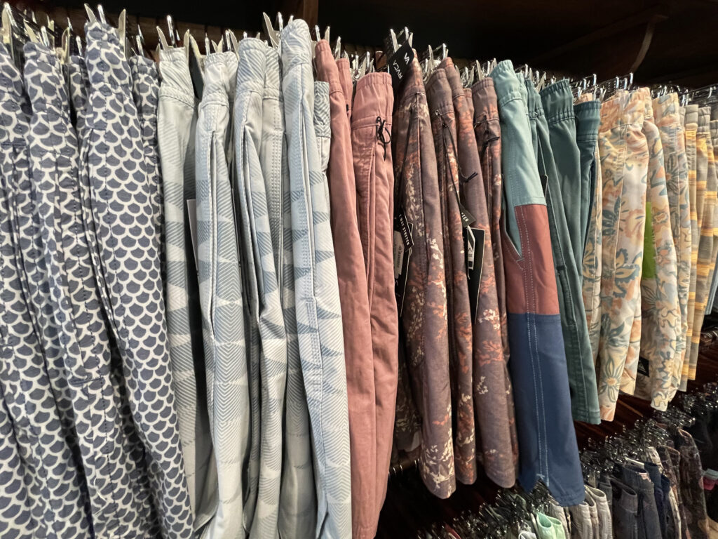 Walk shorts. Photo by SES. 