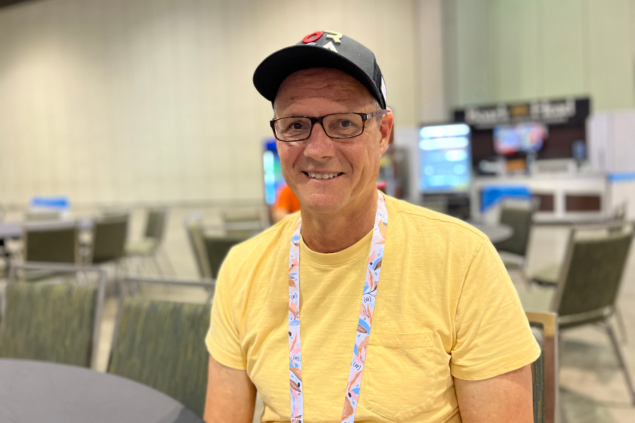 Bill Bettencourt of Gathr Outdoors at Surf Expo resized