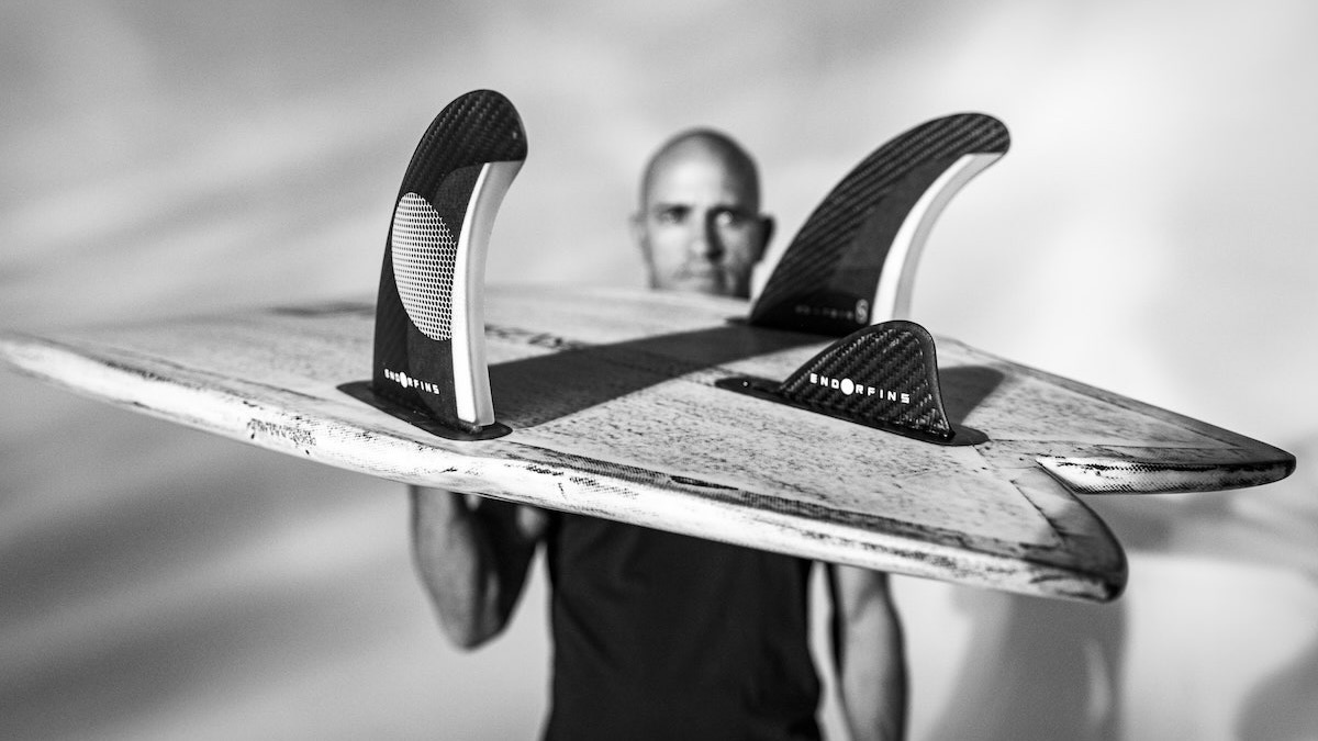 Kelly Slater Pairs The Great White Twin with the Twin + 2 Fin Set