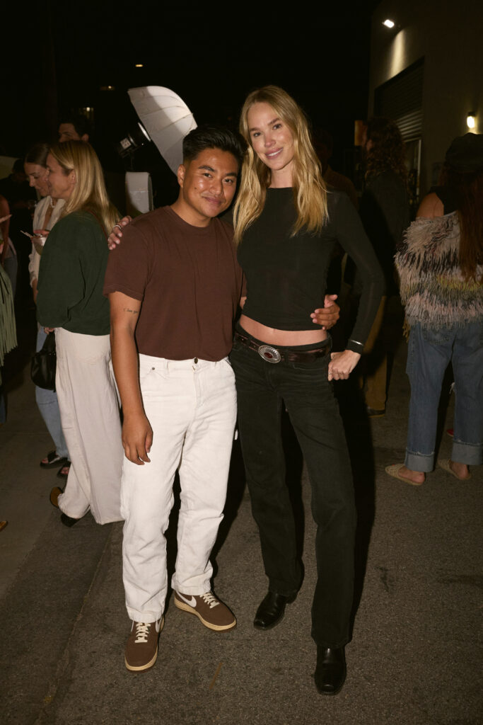 Justin Cabal of Z SUPPLY and Holly Graves