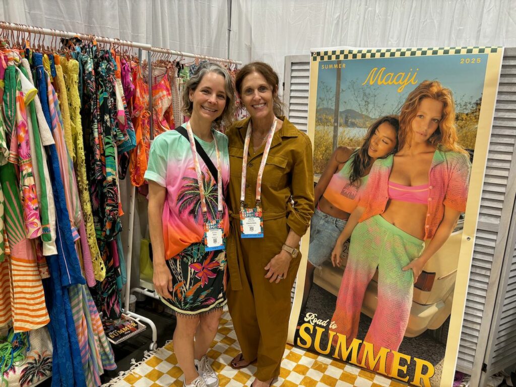 Anita Hopkins and Monica Louise Bossard of Maaji. Photo by SES.