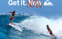 QUIKSILVER - ポスター　サーフィン 2018 QUIKSILVER PRO FRANCE Surfing Competition Print