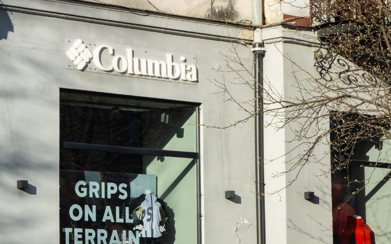 Adobe photo of Columbia store.