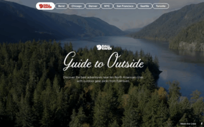 Fjällräven’s The Guide to Outside Wins Digiday Award
