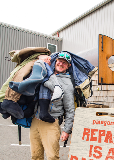 Patagonia wader repairs