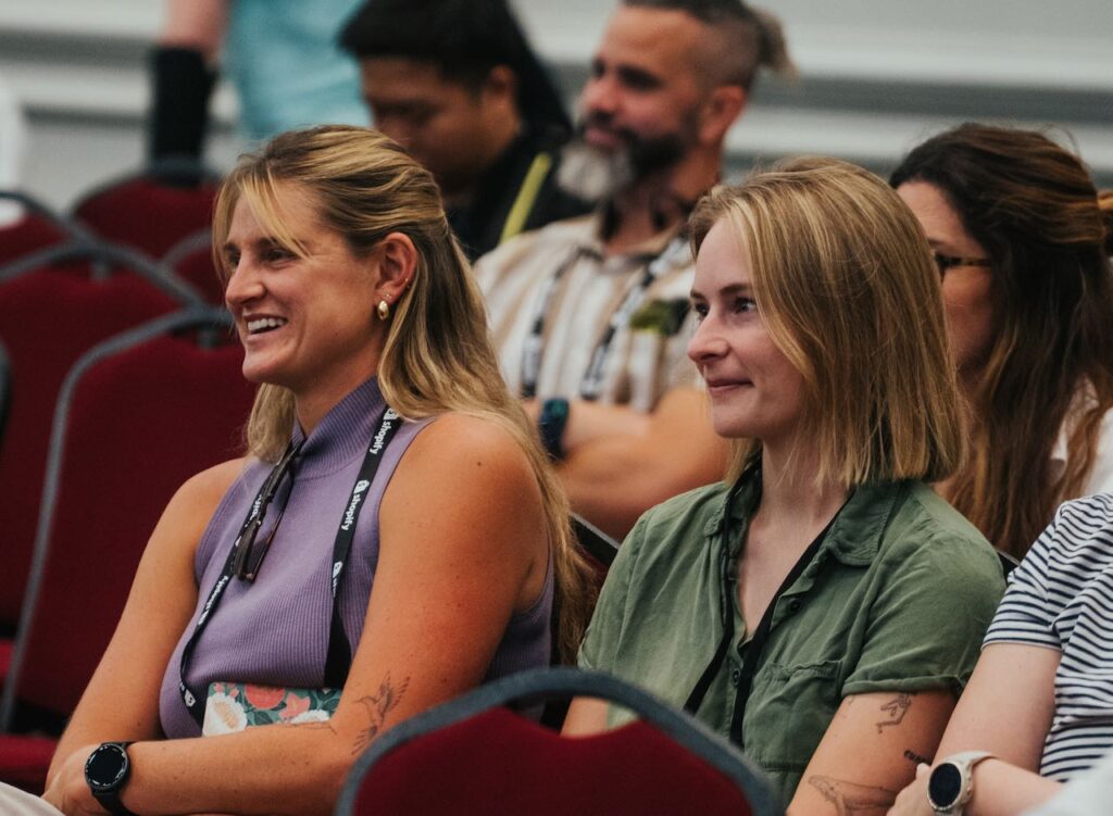 Members of the audience during Industry Day at OR. Photo courtesy of Outdoor Retailer.