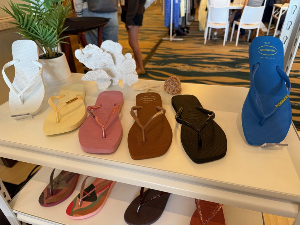 The trending "Square" Havaianas sandal. Photo by SESO. 