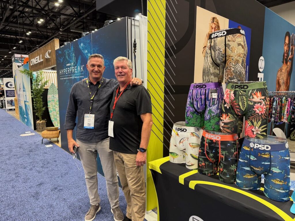 La Jolla Group CEO Daniel Neukomm and PSD leader Bill Gage. Photo by SESO. 