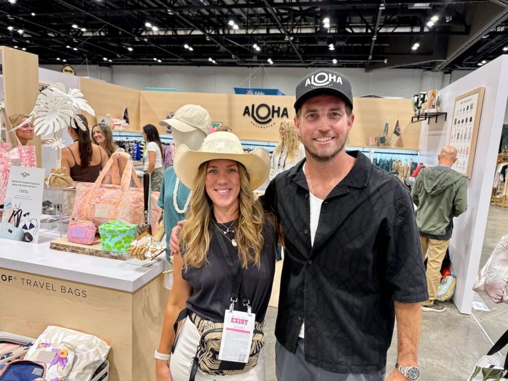 Jennifer Pearson and Matt Davis of Aloha Collection. Photo by SESO. 