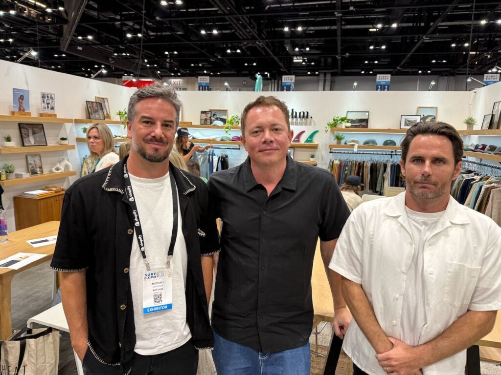 Mike Loughlin, Josh Barrett, and Jacob Byrne of Rhythm. Photo by SESO. 