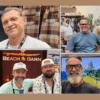 Cory Higgins of Jetty; Dale Rhodes and Mac Beu of Katin; Matt Keenan of BN3TH; Rusty Meador and Tyler Nelson of Beach & Barn. Photos by SESO.