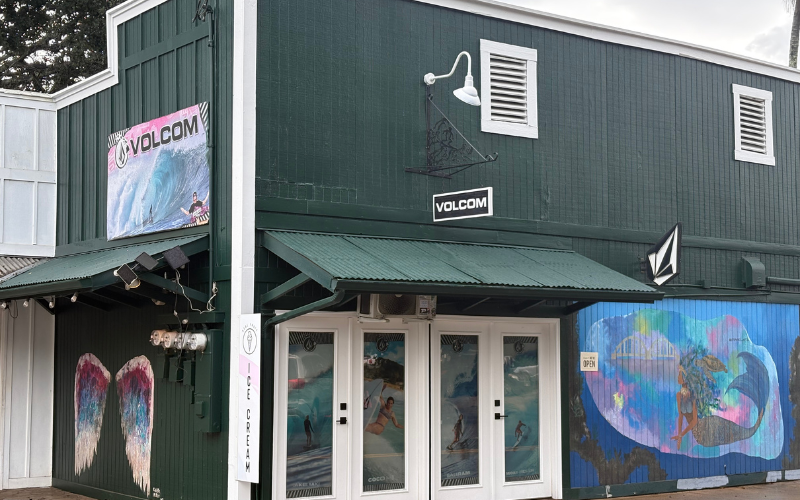 The Volcom store on The North Shore
