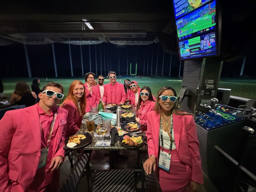 Team Goodr at the Industry Party sponsored by Shopify.